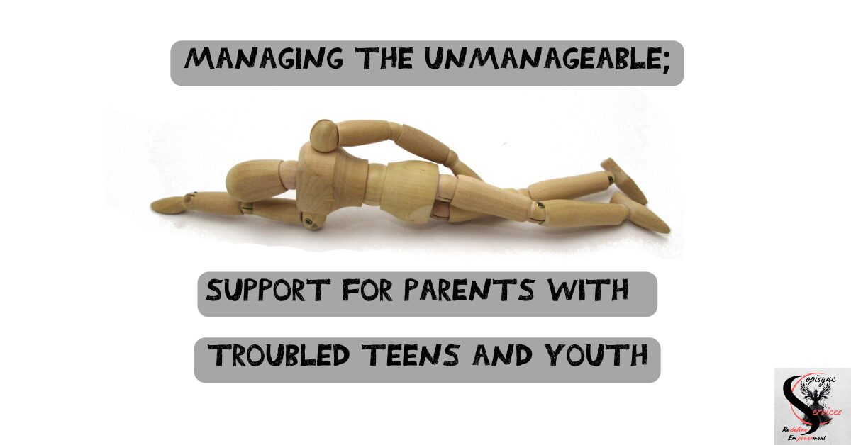 Managing the Unmanageable; Support for Parents with Troubled Teens and Youth